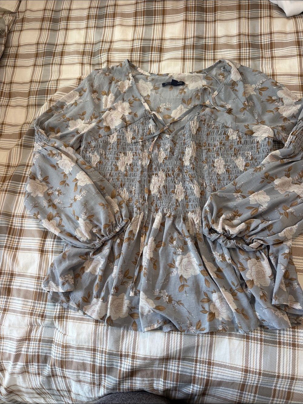 American Eagle Outfitters Medium GUC Boho Beautiful Blouse